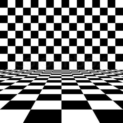 Abstract black and white checkered ... | Stock image | Colourbox