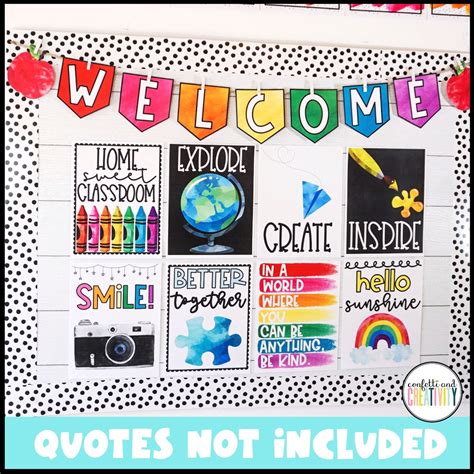 Editable Classroom Welcome Banner Watercolor Classroom Decor - Etsy