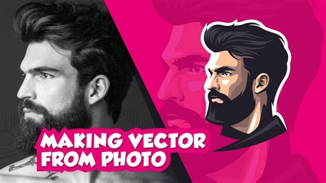 Making Vector From Photo Using CorelDraw - YouTube