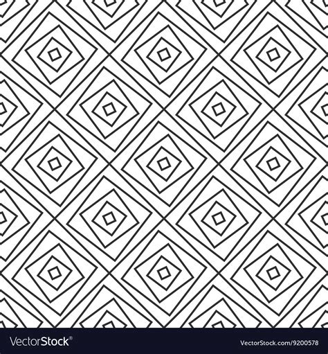 Seamless pattern - simple geometric background Vector Image