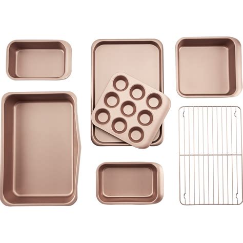 Wiltshire SmartStack Bakeware 7 Piece Set - Rose Gold | BIG W