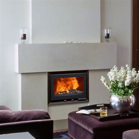 Inset stoves, designed to be built into a wall or enclosure