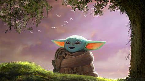 Baby Yoda Fanart 4k Wallpaper,HD Movies Wallpapers,4k Wallpapers,Images,Backgrounds,Photos and ...