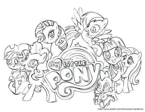 My Little Pony Cutie Mark Crusaders Coloring Pages at GetColorings.com | Free printable ...