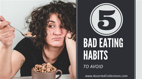 5 Bad Eating Habits to Avoid - Assorted Collections