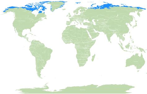 Bear Species Distribution Map