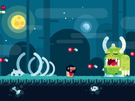 Flat Design Game Design Tutorial, 2D Platformer Game by Mark Rise on Dribbble