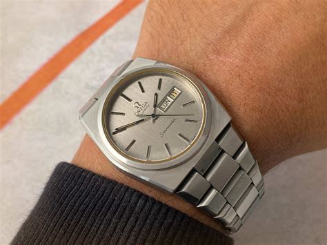 OMEGA SEAMASTER QUARTZ 1977 Vintage swiss quartz watch Ref. ST 196.0089 Cal. 1345 *** OVERSIZE