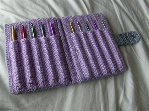 One Square At A Time: FREE PATTERN: Crochet Hook Case