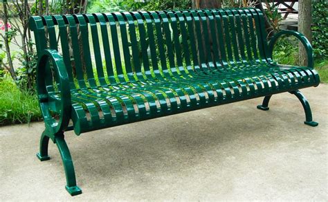 Commercial Metal Park Bench / SPB-302S - Sunperk