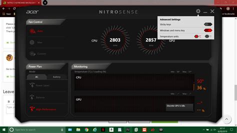 NITRO 5 KEYBOARD BACKLIGHT LOCK — Acer Community