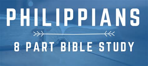 Free 8 Part Philippians Online Bible Study – ConnectUS