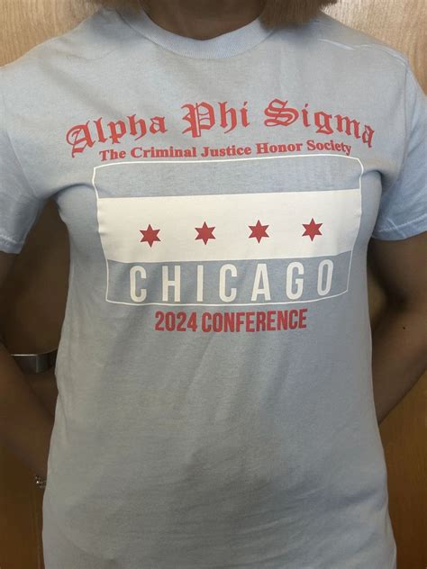 2024 Alpha Phi Sigma Conference Commemorative T-Shirt