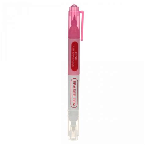 Chacopen PINK Water Soluble Dual Tip Pen With Eraser