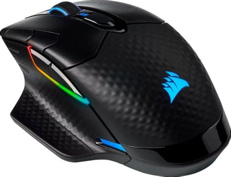 CORSAIR DARK CORE RGB PRO Wireless Optical Gaming Mouse with Slipstream Technology Black CH ...