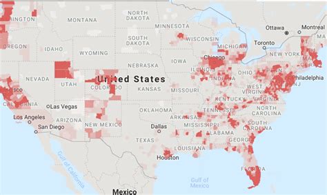 Comcast Availability Map