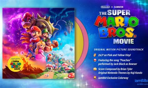 The Super Mario Bros Movie soundtrack heads to vinyl, CD, cassette, and digital — GAMINGTREND