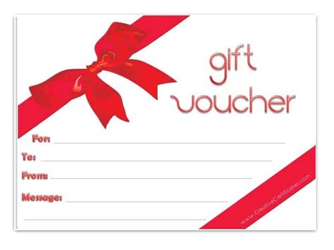 Gift Voucher Template