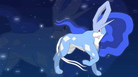 shiny suicune wallpaper by Elsdrake on DeviantArt