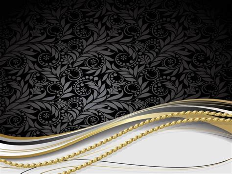 Black White and Gold Wallpapers - Top Free Black White and Gold Backgrounds - WallpaperAccess