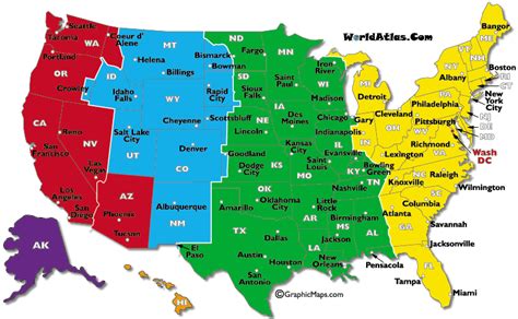 How Many Time Zones in Usa - AllieaxKirk