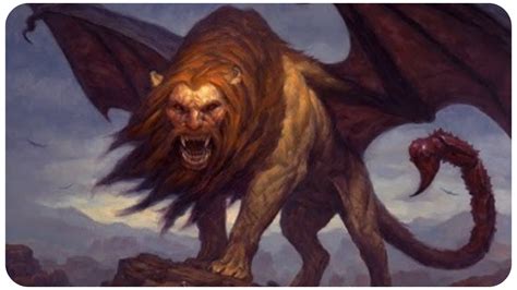 Manticore | Mythic Creature - Greek Mythology