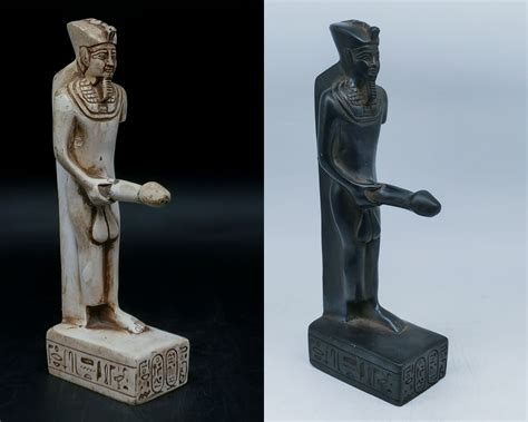 Egyptian Statue of God MIN God of Fertility Made in Egypt - Etsy