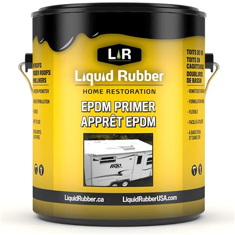 Liquid Rubber RV Roof and EPDM Rubber Primer - Weatherseal Roofing Coating, 1 Gallon | Walmart ...