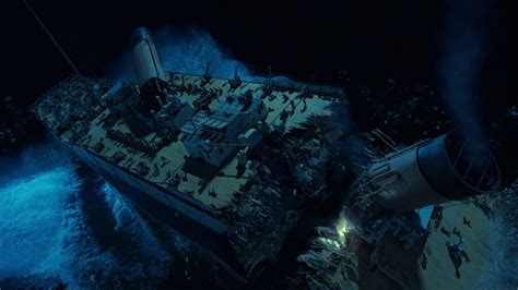 Titanic Movie Ship Sinking Scene