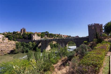 St. Martin Bridge in Toledo Spain Stock Image - Image of monument, castile: 238005497