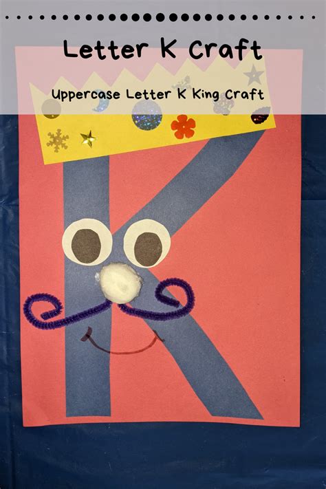 Uppercase Letter K Craft for Preschool - Home With Hollie