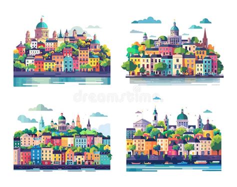 Cityscapes Panorama Stock Illustrations – 1,179 Cityscapes Panorama Stock Illustrations, Vectors ...