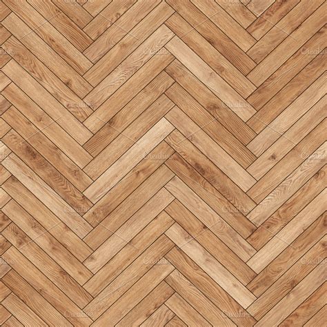 Seamless wood parquet texture (herringbone light brown) | Custom-Designed Textures ~ Creative Market