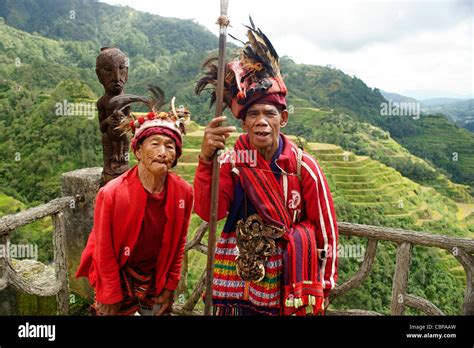 Old Ifugao Man In National Dress Next To Rice Ifugao The, 56% OFF