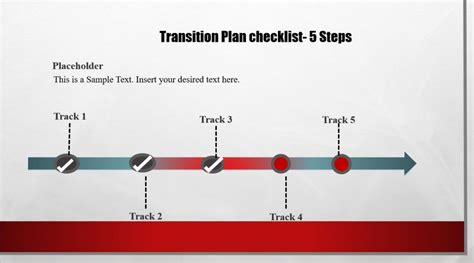 Transition Plan Checklist Timeline PowerPoint Template - Slidevilla