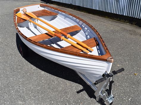 Whitehall Spirit® Minto 9’ Dinghy, Tender, Pond Boat – Whitehall Rowing & Sail