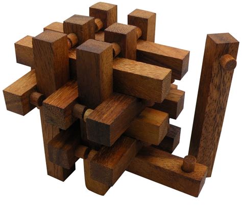 Stack - Interlocking 14 Pieces Wooden Puzzle