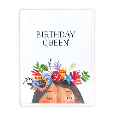 Birthday Queen Card – MADE Art Boutique