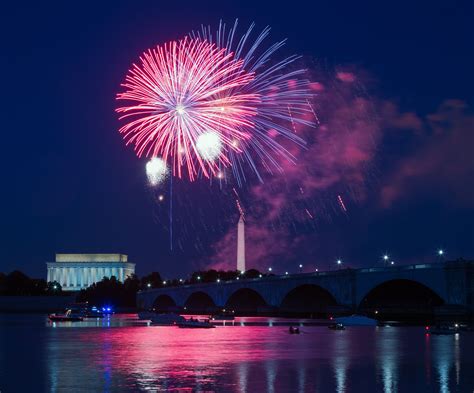 Fourth of July Fireworks in the Washington, D.C., Area