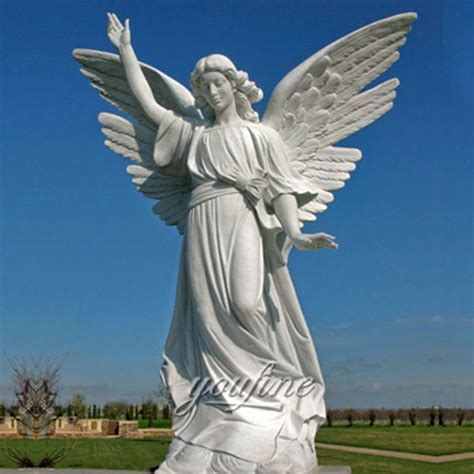 Large Beautiful Female Stone Marble Angel Statue Garden Outdoor for Sale MOKK-321-bronze|marble ...