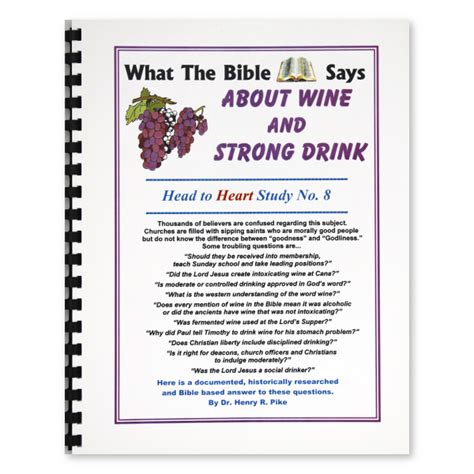 What The Bible Says About Wine (PDF) - Silent Word