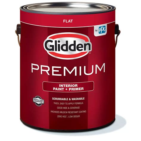 Glidden Premium Paint + Primer Interior Flat - Medium Base 3.6 L | The Home Depot Canada