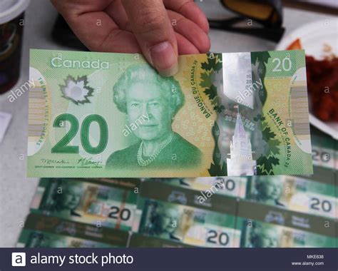 Twenty Dollar Bill Canada Stock Photos & Twenty Dollar Bill Canada Stock Images - Alamy