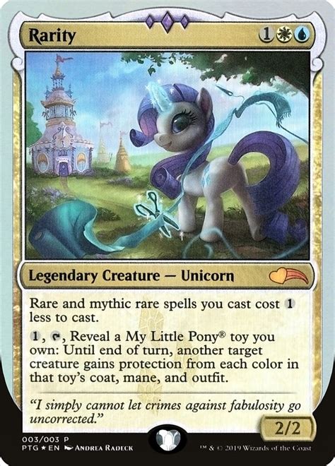 Rarity · Ponies: The Galloping (PTG) #3 · Scryfall Magic The Gathering Search