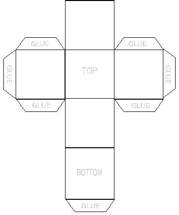 simple box template | Box template printable, Paper box diy, Box template