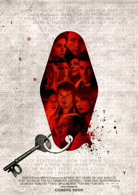 Identity (2003) - Posters — The Movie Database (TMDB)