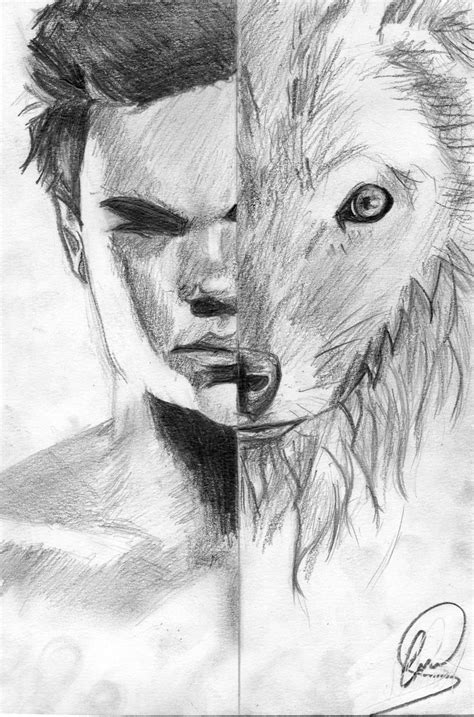 jacob-half a man half a wolf by ilanacullen on DeviantArt