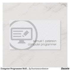 89 Computer Programmer Business Card Templates ideas | computer programmer, business cards ...