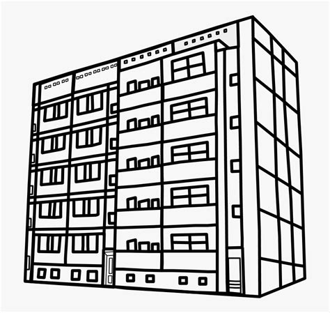 Apartment Buildings Clipartshare - Building Clip Art Black And White , Free Transparent Clipart ...