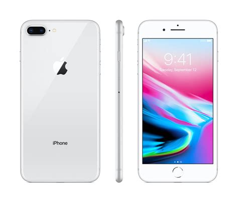 Refurbished Apple iPhone 8 Plus 256GB, Silver - Unlocked LTE - Walmart.com - Walmart.com